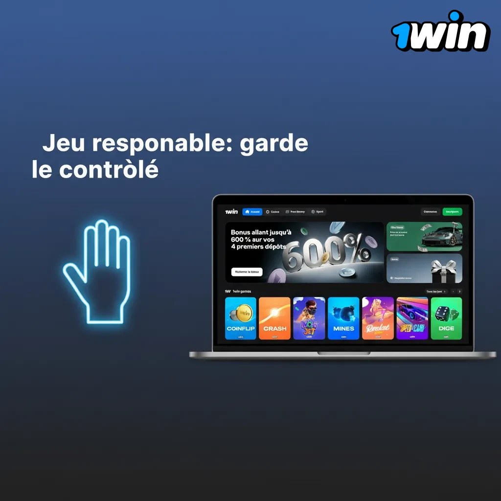 Affiche Jeu responsable en Côte d’Ivoire: limites, rappels, auto‑exclusion, vérification d’âge, liens d’aide.