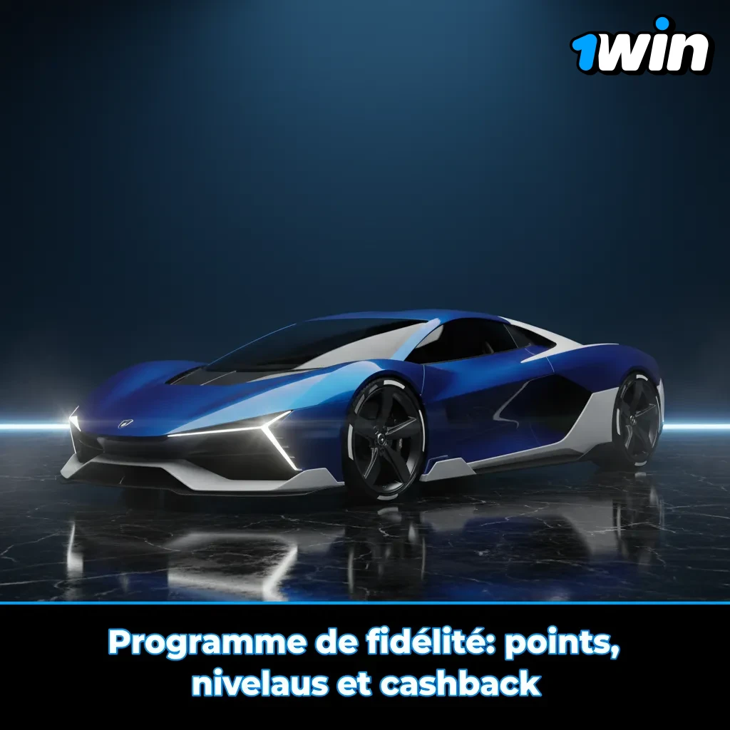 Programme de fidélité 1win: points en XOF, niveaux et cashback pour slots, jeux de table et paris sportifs.