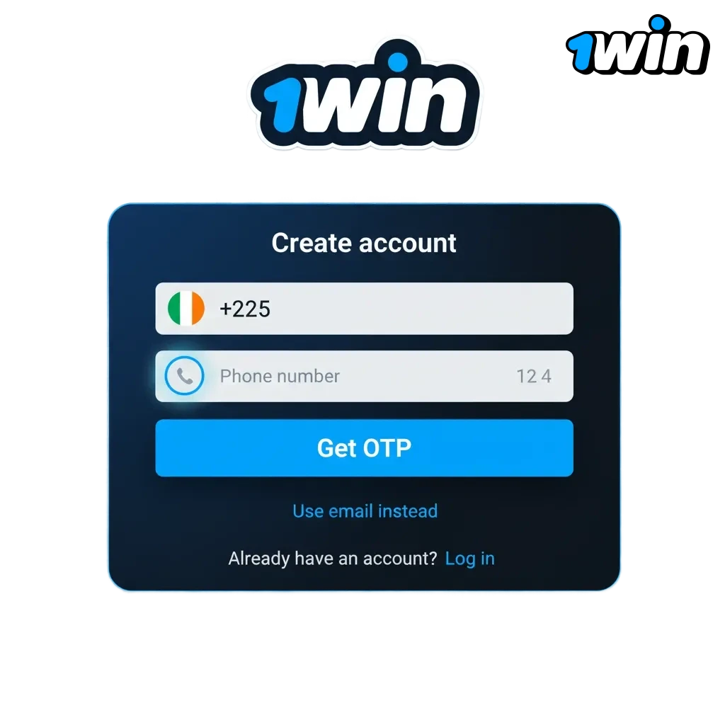 Inscription 1win Côte d’Ivoire: connexion, vérification, bonus +500 % sur 4 dépôts, accès sur site et app mobile