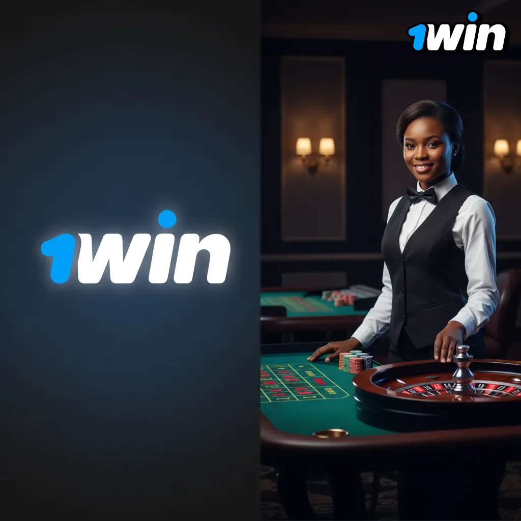Croupier en direct dans un studio 1win, caméras HD; jeux live: roulette, blackjack, baccarat, poker, game shows interactifs.