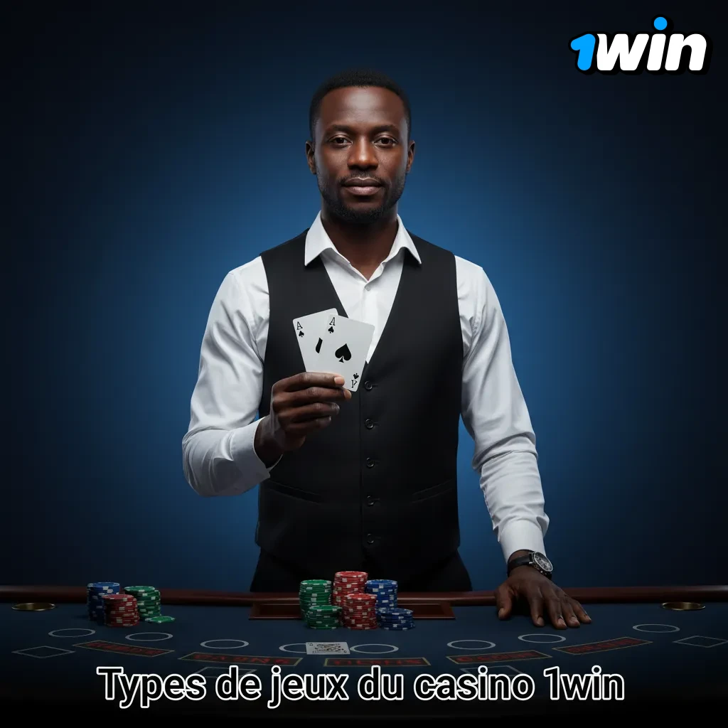 Types de jeux du casino 1win: machines à sous, crash, table, roulette, blackjack, poker, titres connus, tous budgets.
