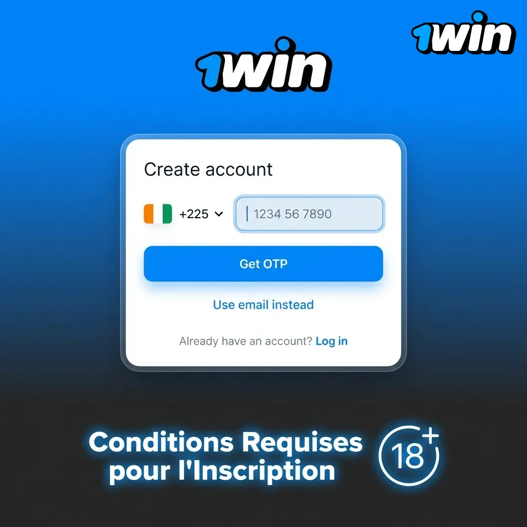 Checklist showing registration requirements for online betting platform in Côte d'Ivoire with age and verification rules