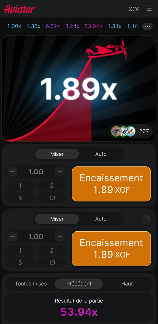 Retirez vos gains en toute sécurité sur Aviator chez 1win.