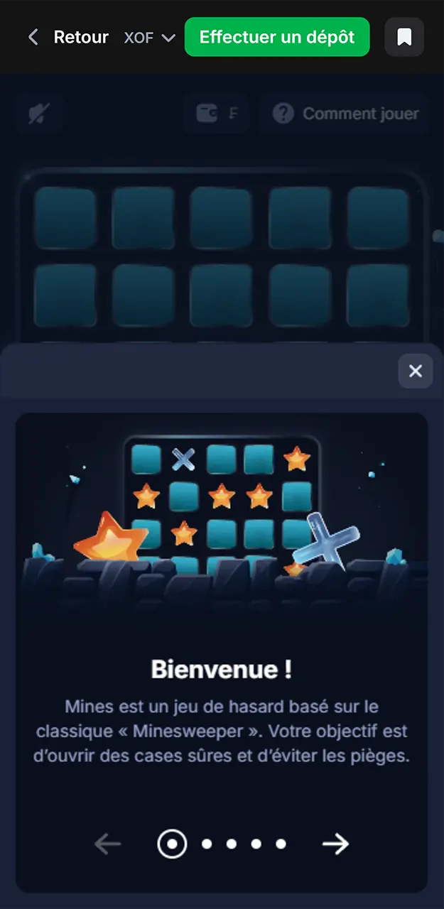 Lisez les règles du jeu Mines sur 1win avant de commencer à jouer.