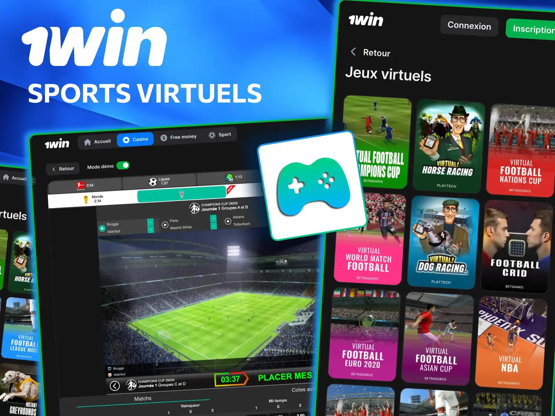 1win Côte d’Ivoire offre courses chevaux virtuelles immersives.